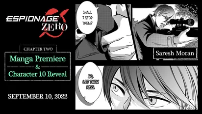 The 2nd Chapter of ESPIONAGE ZERO is Coming Soon!